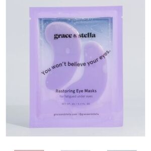 Grace & Stella Lavender Restoring Eye Masks 1 Set Ladies Makeup